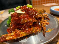 -明洞阿姨·韩式酱蟹烤肉·创意料理(三元桥店)