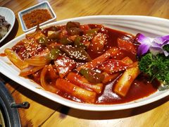 韩式炒年糕-唯成•韩国炭火烤肉 유성고기