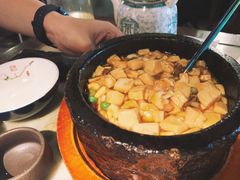 石锅鸡汤豆腐-绿茶餐厅(成都大悦城店)