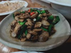 蘑菇炒肉片-丰乐餐厅·始于1999·本地老字号