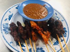 沙嗲-黄亚华小食店(Jalan Alor)