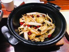 干锅娃娃菜-绿茶餐厅(华联万柳店)