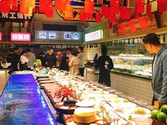 自助取餐区-阿财老铺·老蚌埠龙虾城(华夏总店)