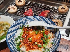 辣油鸡蛋饭-御牛道日式烤肉料理(杭州万象城店)