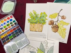 -谷隆画舍·国画书法素描彩铅水彩