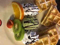 水果冰淇淋松饼-海梦1924 coffee