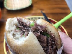 烧饼夹牛肉-豫石记羊汤(北苑店)
