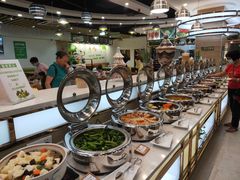 自助取餐区-素之缘素食(新之城店)
