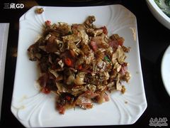 火宫殿-大蒜白辣椒炒风干肉-火宫殿(五一大道分店)