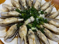 葱油蛏子-温州一家人美食(西木头市店)