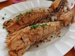 -班赞海鲜市场胖阿姨加工点