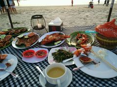 -金巴兰海滩烛光bbq