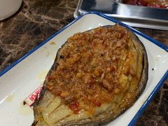 烤茄子-灌县老妈砂锅串串香