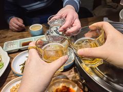 -明洞阿姨·韩式酱蟹烤肉·创意料理(三元桥店)