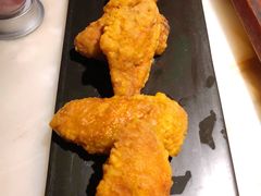 蛋黄鸡翅-绿茶餐厅(松江万达店)