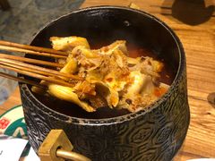 涮大块毛肚-那些年记忆烧烤