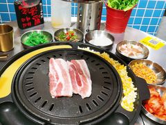 黑五花肉肉-恩泽家·果味坛子韩国炭火烤肉(白石龙店)