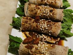薄荷牛肉卷-滇越乘象云南餐厅(豆各庄店)