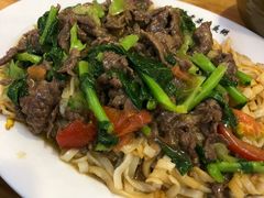 牛肉炒粿条-长平老姿娘夜粥(平东一街店)
