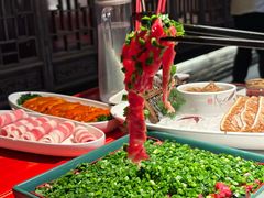 韭菜牛肉-小龙翻大江文化火锅(宽窄店)