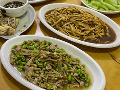 笋干毛豆肉丁-老太婆饭店(新富路店)