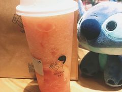 满杯红柚-喜茶(上海正大广场店)