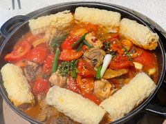 -贵州辣子鸡番茄鸡