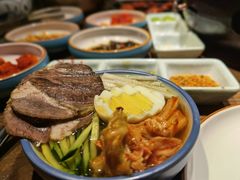 -明洞阿姨·韩式酱蟹烤肉·创意料理(三元桥店)