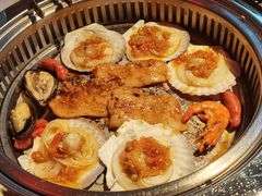 -绿岛港轩海鲜烤肉涮锅自助餐厅