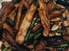 长豆角烧紫茄-紫光园·烤鸭·北京菜(团结湖店)