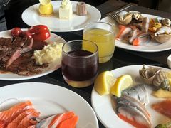 -大中华希尔顿酒店-念自助餐·海南美食·三文鱼