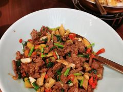 28秒爆炒黄牛肉-望湘园·洞庭渔宴(浦江欢乐颂店)