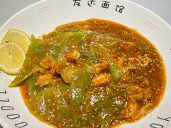 单人蟹粉瀑布虾尾捞面-友达面馆(广州总店)