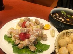 菠萝油条虾-赵小姐丨新中餐(曲江店)