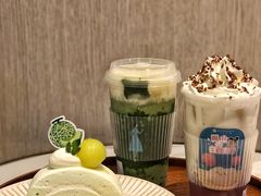 特浓抹茶乳酪冰-KNOTKNOT珞珞·日式甜品(K11店)