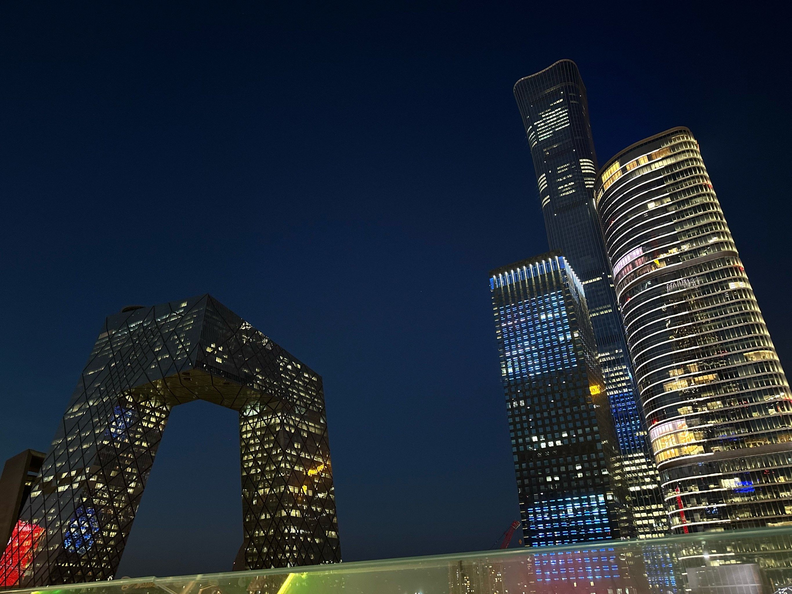 国贸 #北京cbd #citywalk #夜景 #商场里隐藏的网红打卡地