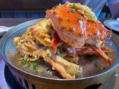 姜葱炒帝王蟹-蟹之国·精品蟹料理(极地店)