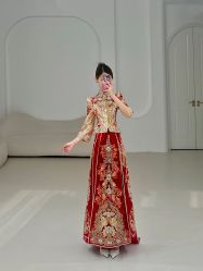 点击看大图 -曼青婚纱礼服馆