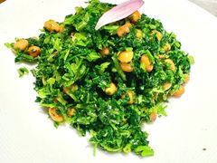 芥兰苗拌甜黄豆-醉庐·新上海菜(南京西路店)