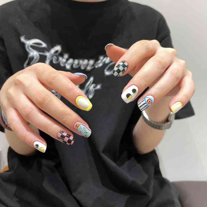 salon de you美甲沙龙(大华店)-"漂亮的话我不会说,漂亮的美甲97我