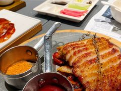 碳烤猪颈肉-小大董·烤鸭(观景餐厅·南京西路店)