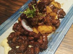 台湾凤梨薯泥梅花肉-铁道茶苑.色稷餐厅(莲花南路店)