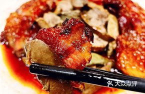 Barbecued Pork with Foie Gras