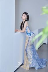 -桃子造型婚纱礼服(凤起广场店)