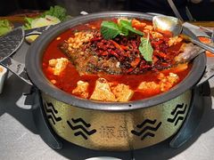 -探鱼·鲜青椒爽麻烤鱼(苏宁广场店)
