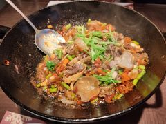 小炒黄牛肉-小隐人家(乐松店)