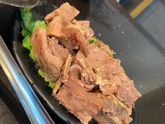 耗牛肉-渝宗老灶火锅(巴国城店)