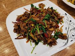 葱爆羊肉-长城东北菜(新港西路店)