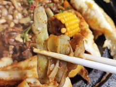 豆角-满兴咱妈烀饼铁锅炖(兰州北街店)