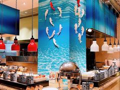 自助取餐区-咖啡苑自助餐厅·中国大饭店